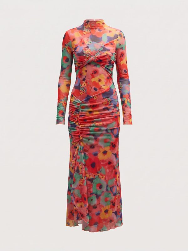 Spiral Bloom Dress