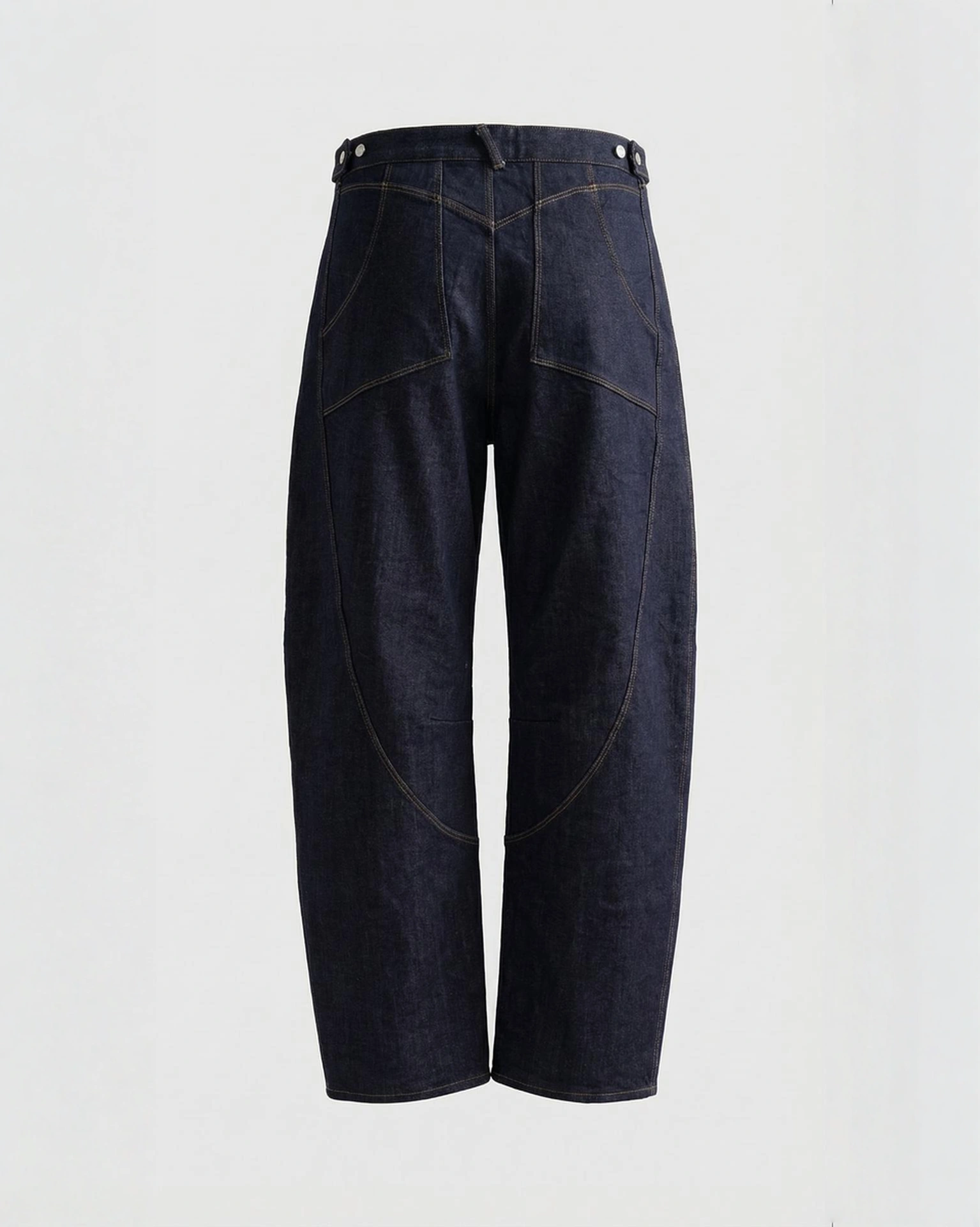 Mid-Rise Barrel Leg Denim - Image 3