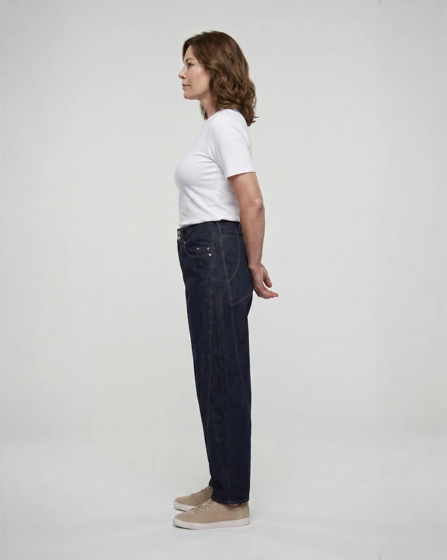 Mid-Rise Barrel Leg Denim - Image 5