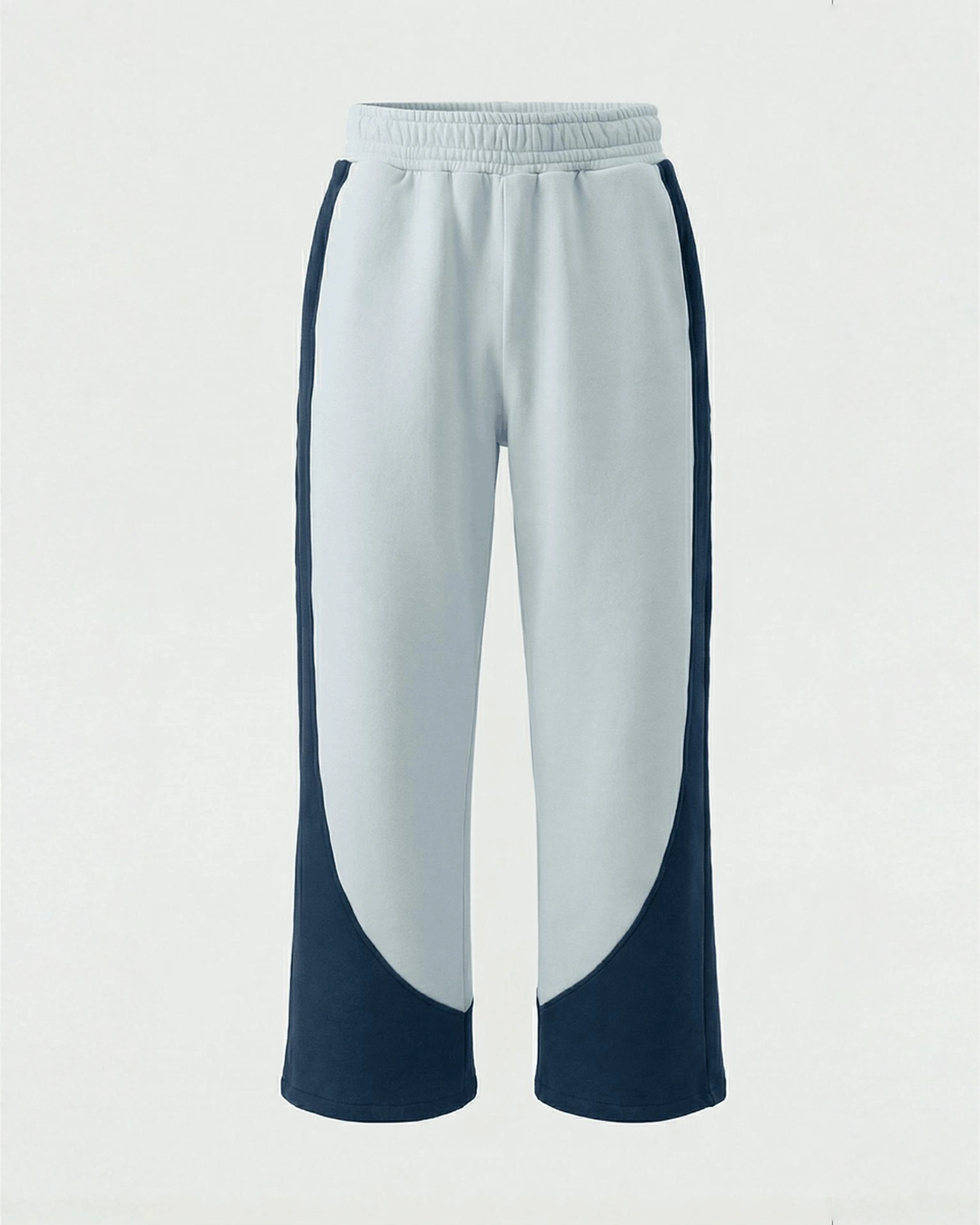 Color-Block Sweatpants - Straight Leg - Image 2