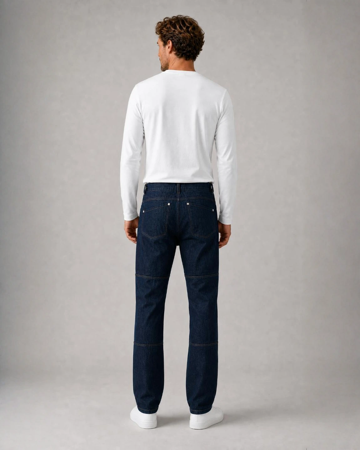 Structured Long Sleeve T-shirt - Image 4