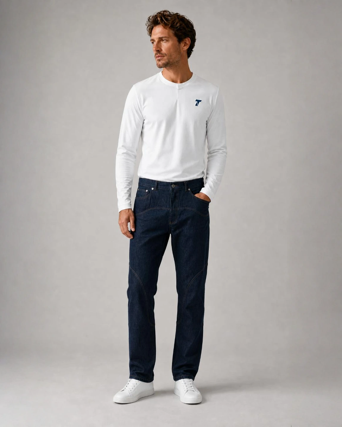 Structured Long Sleeve T-shirt
