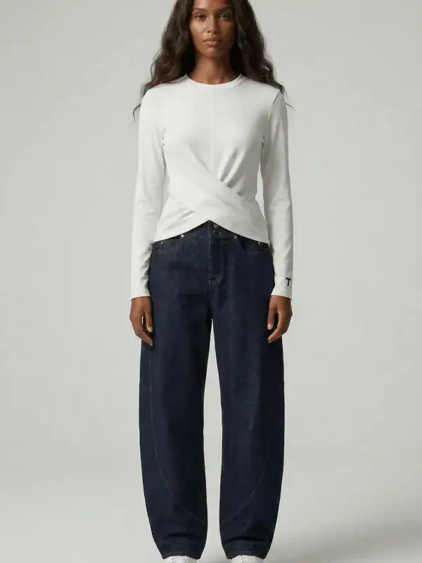 Crossover Long Sleeve T-shirt