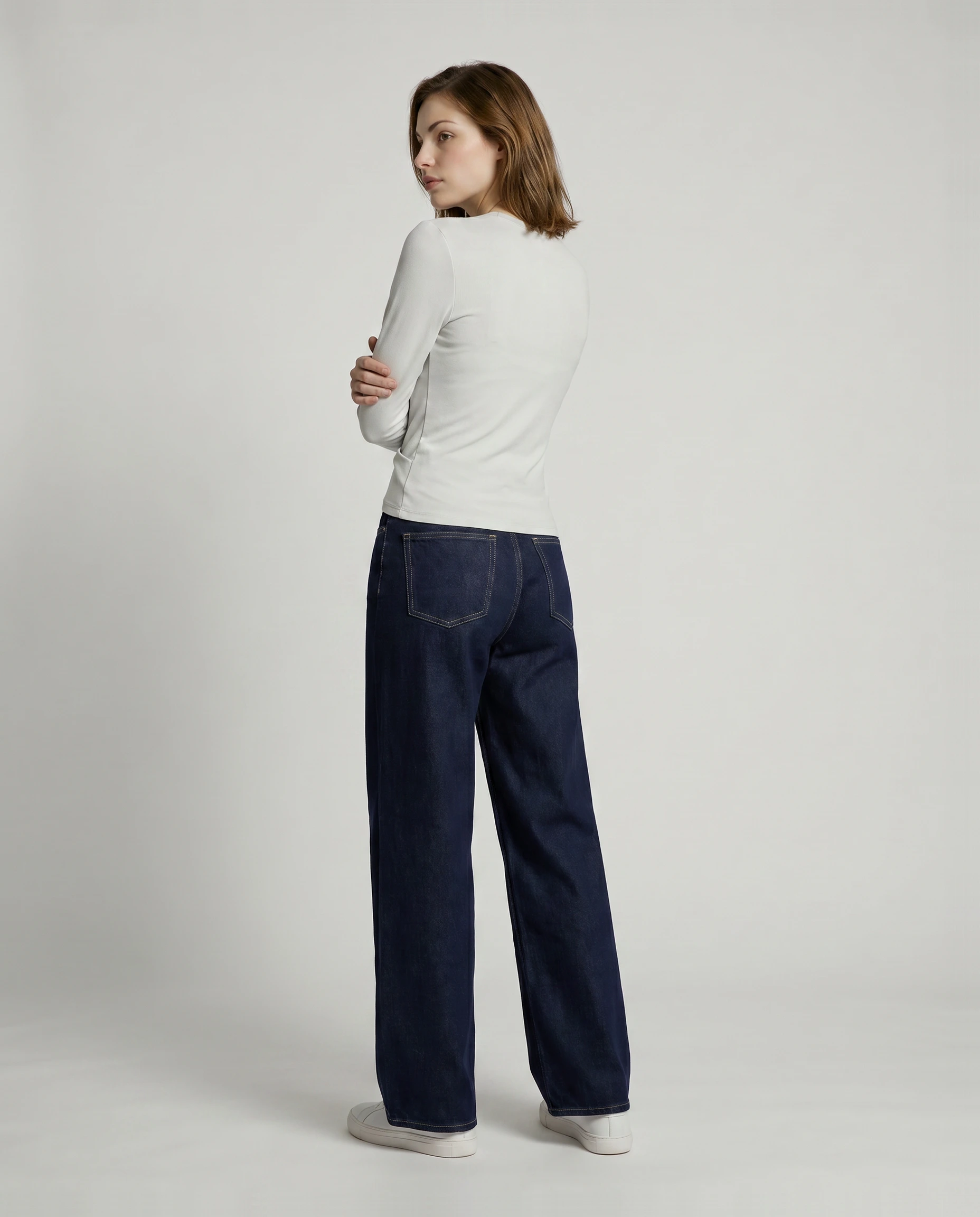 Crossover Long Sleeve T-shirt - Image 5