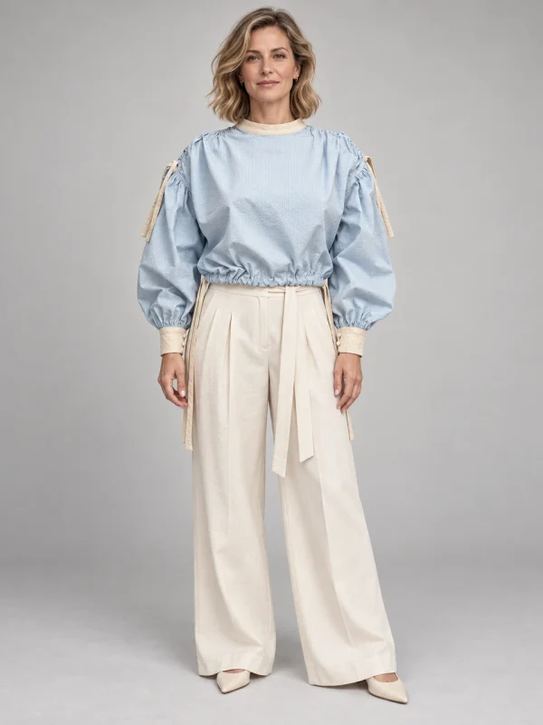 Linea Gathered Top