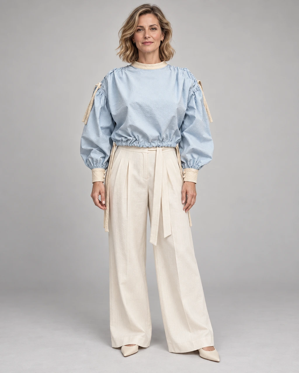 Linea Gathered Top